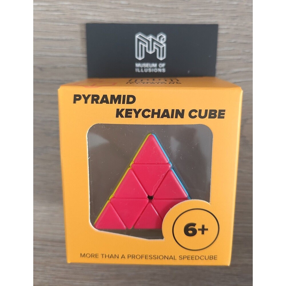 Speed Cube Pyramid 3x3x3  Triangle Puzzle Brain Teaser  Magic Cube
